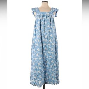 A NEW DAY Floral Ruffle Sleeve Maxi Dress